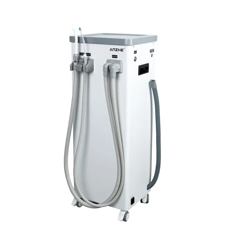 Mobile Dental Aspirator Dental Vacuum Pump Powerful Suction Oral Surgery Aspirator Suitable for Dental Clinics