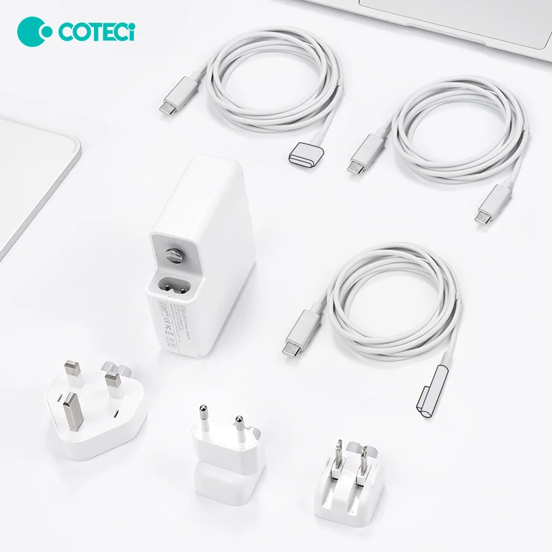 COTECi 96W USB C Charger Power Adapter for MacBook Pro 16, 15, 13 inch, New Air 13 inch 2020/2019/2018,Works with Type C PD