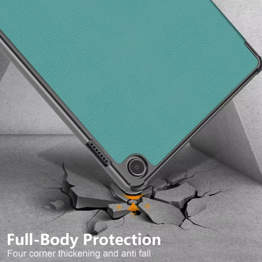 Case for Amazon Fire Max 11 2023 Tri-Folding Stand Smart Stand Leather Tablet Cover For Fire Max 11 inch Fire Max 11 Case Kids