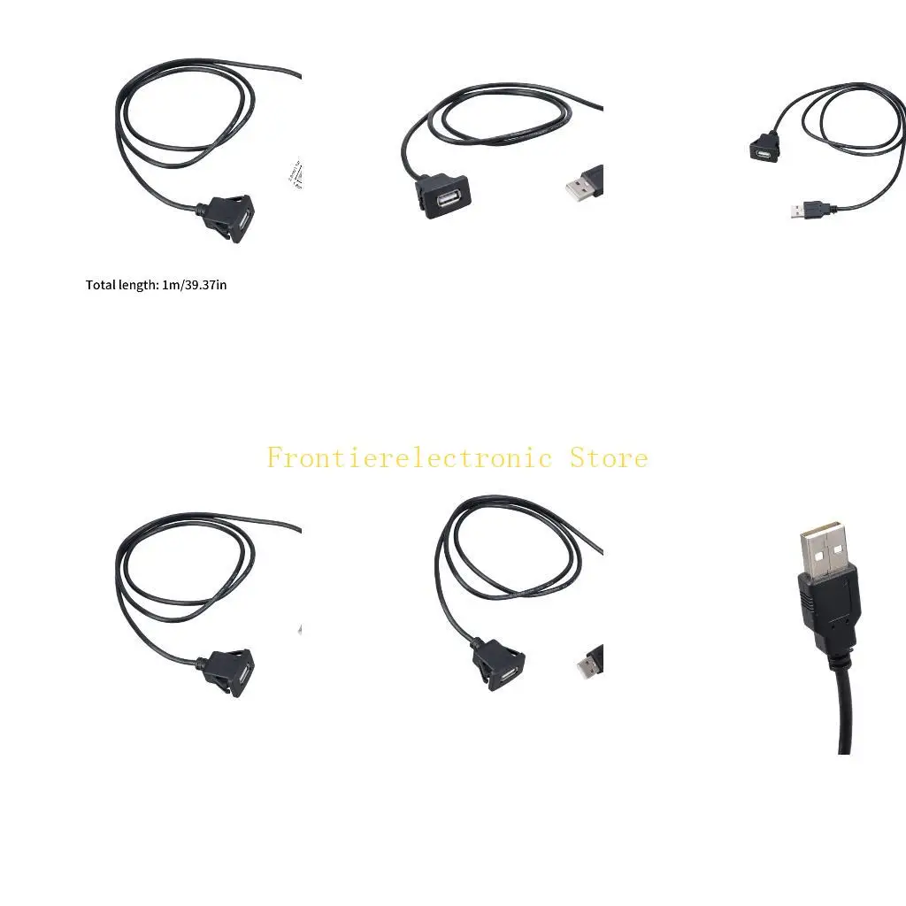 

G8DB USB2.0 Удлинительная шнурная квадратная панель мониторинга мониторинга подходит для устройств