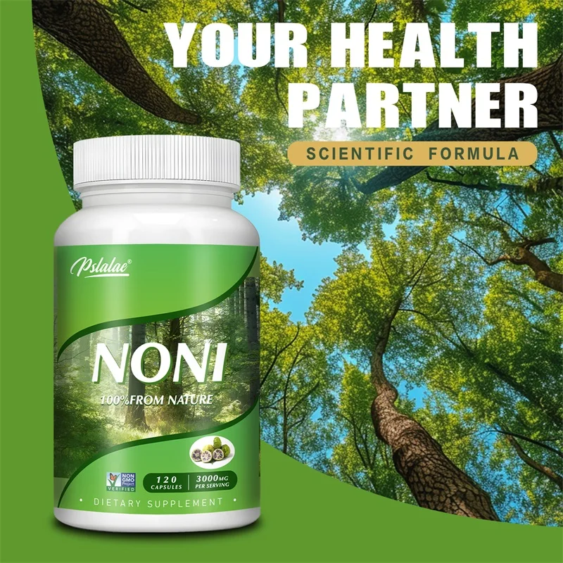 Noni Fruit Capsules - Enhances Immunity, Supports Intestinal and Joint Health, Antioxidant