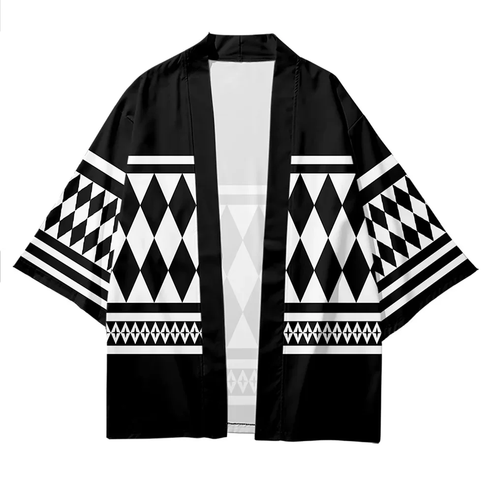 2024nuovo stile camicia cardigan kimono giapponese giacca kimono cosplay da uomo e da donna tradizionale abbigliamento giapponese alla moda