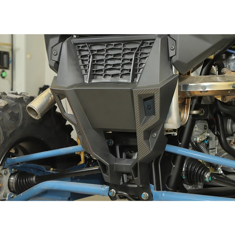 Garniture de panneau arrière décorative en fibre de carbone, accessoires UTV, Yicin is RZR PRO XP UlOscar 2021 2022