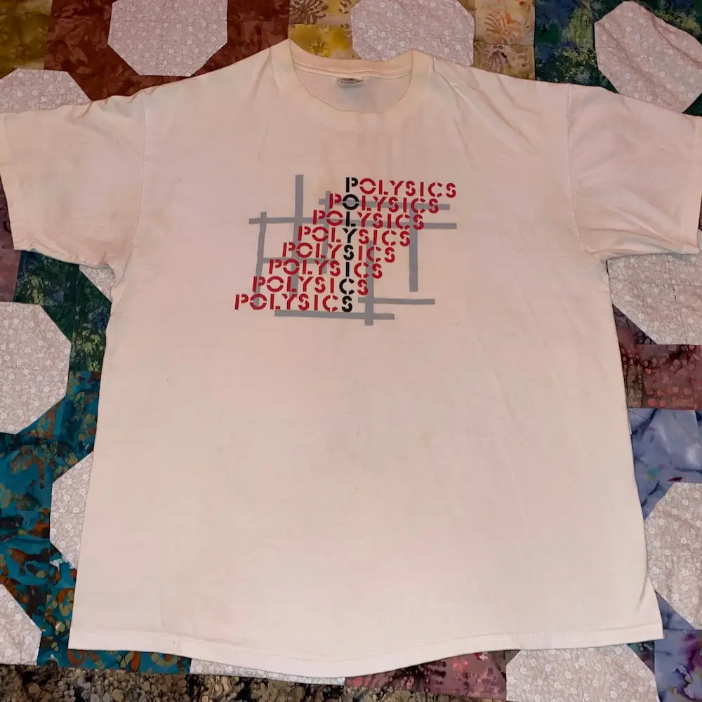 Vintage Polysics T Shirt 2003