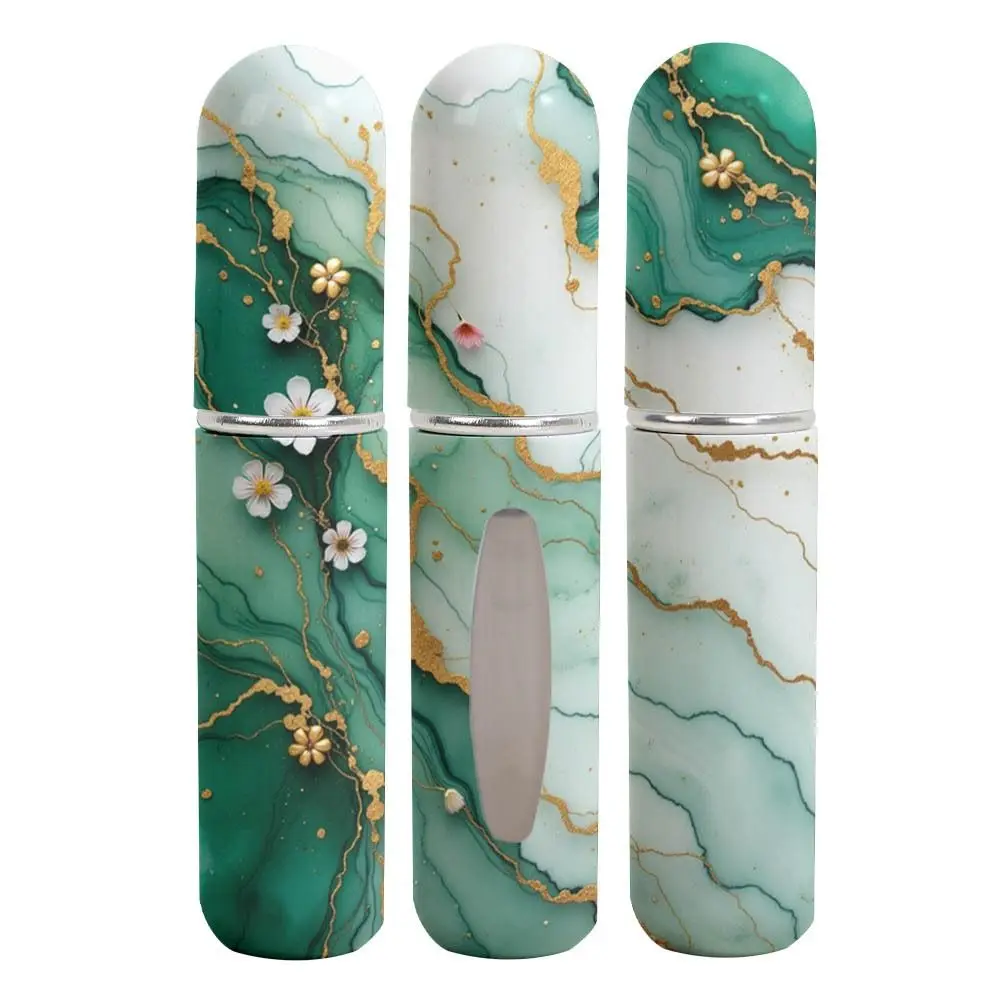 Bonito 5ml mini garrafa de perfume recarregável à prova de vazamento recipientes cosméticos vazios garrafas de distribuição de perfume