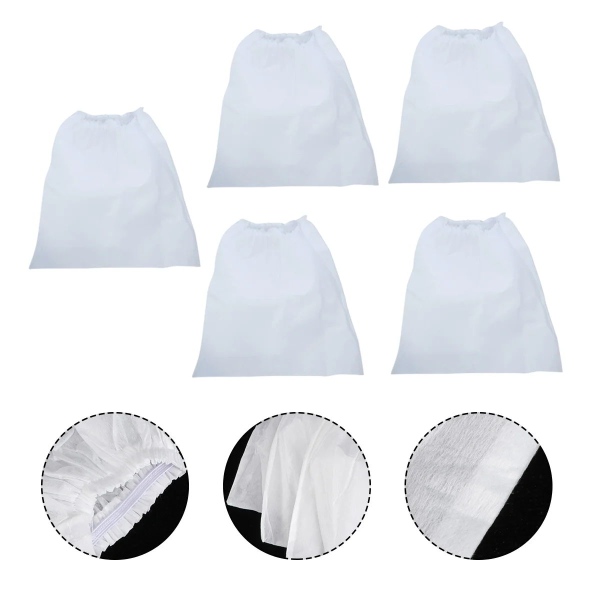 5 Pcs Dust Bag Accessories The Collector Refill Vacuum Catcher Bags Nail Tools for