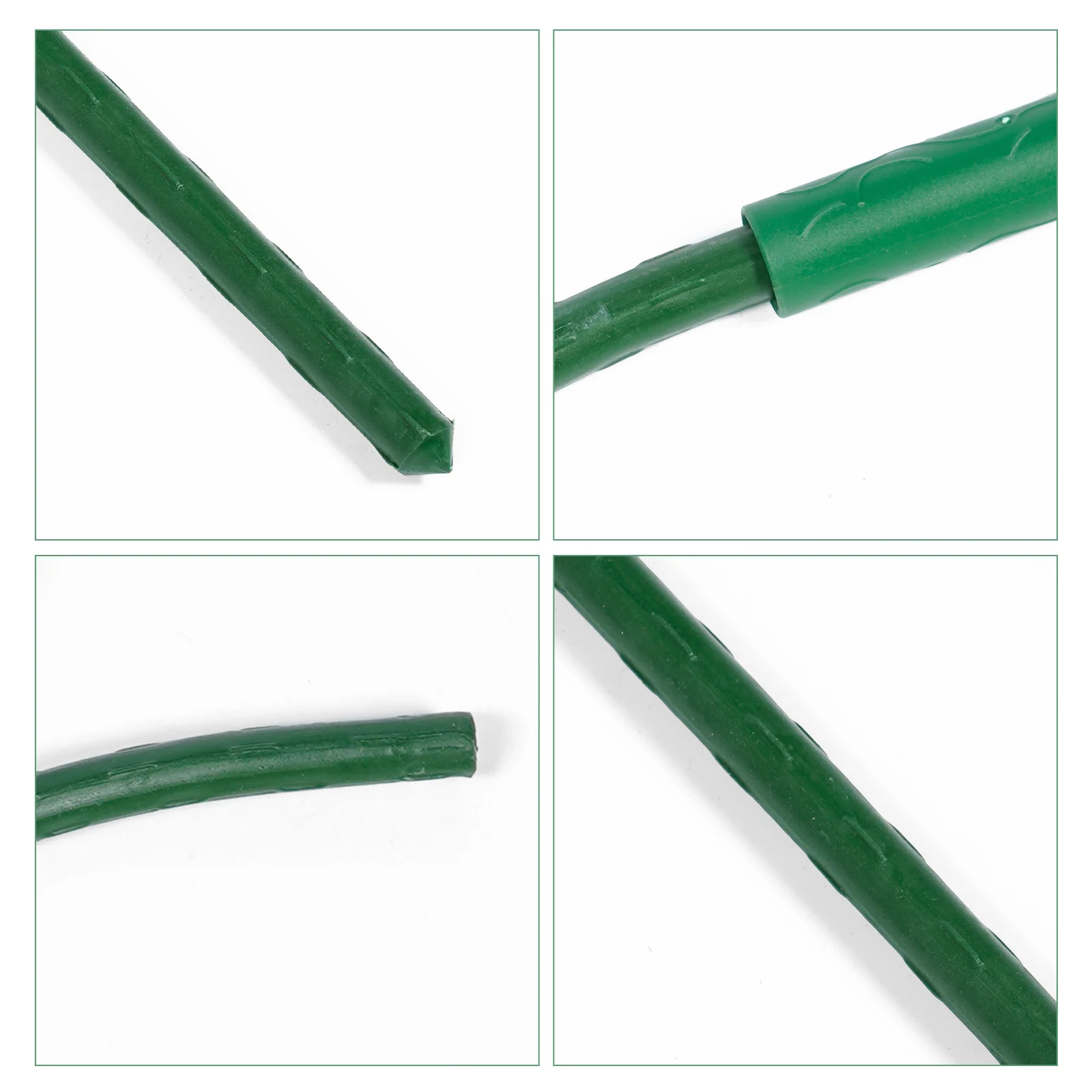 

4Sets Raised Bed Greenhouse Hoops Gardening Arch Support Rack Tunnel Frame Plant Cover Protection Frost Resistant