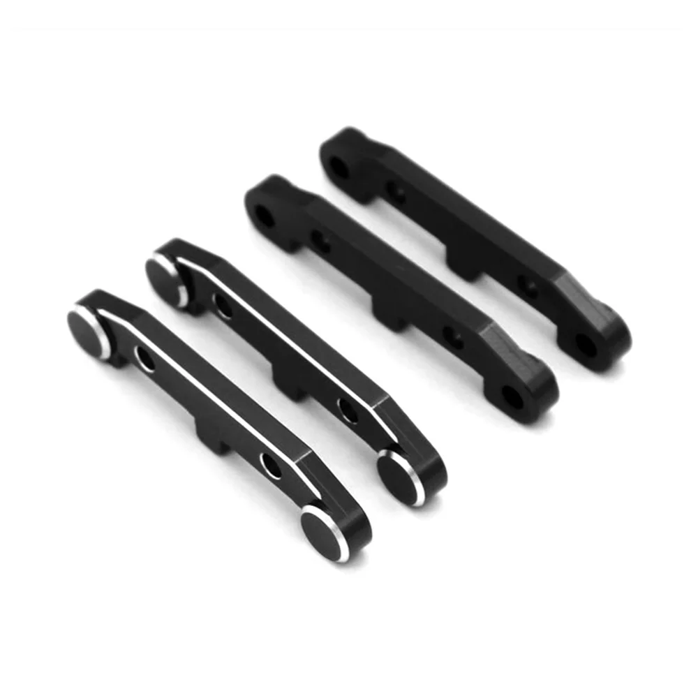 ABUM-4Pcs soporte de brazo de suspensión inferior de Metal EA1005 para JLB Racing CHEETAH 11101 21101 J3 Speed 1/10 RC piezas de mejora de coche