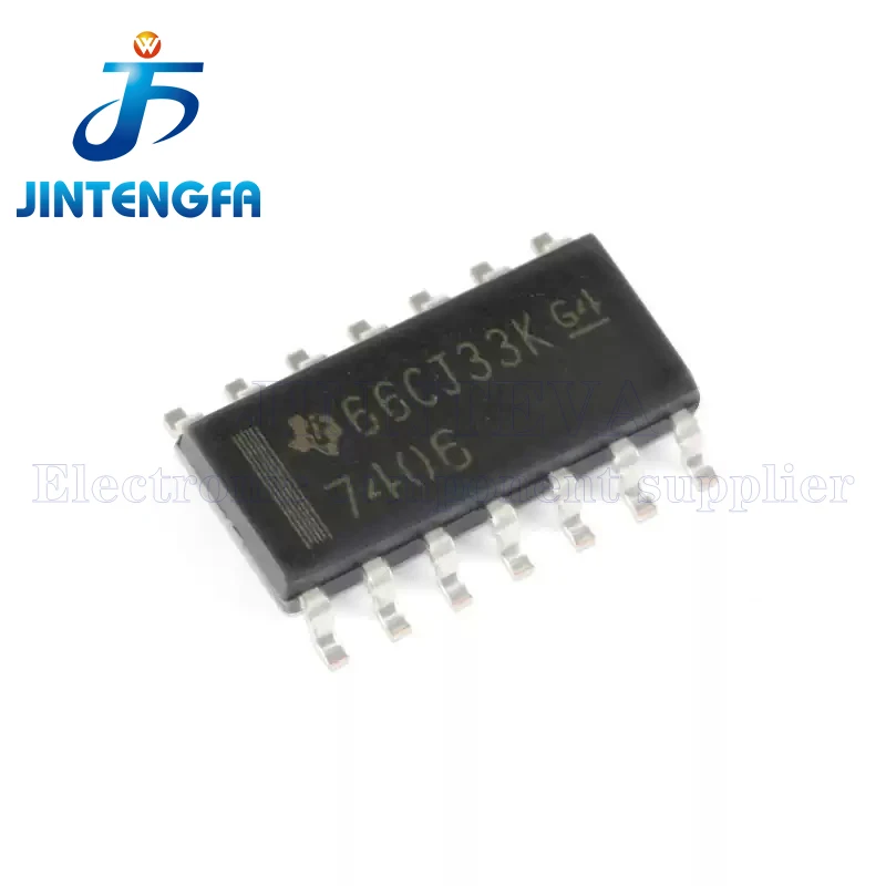 10PCS SN7406DR SN7407DR 7406 7407 SOP-14 SN7406 SN7407 Buffers & Line Drivers Hex inverter Buffer Driver SMD IC