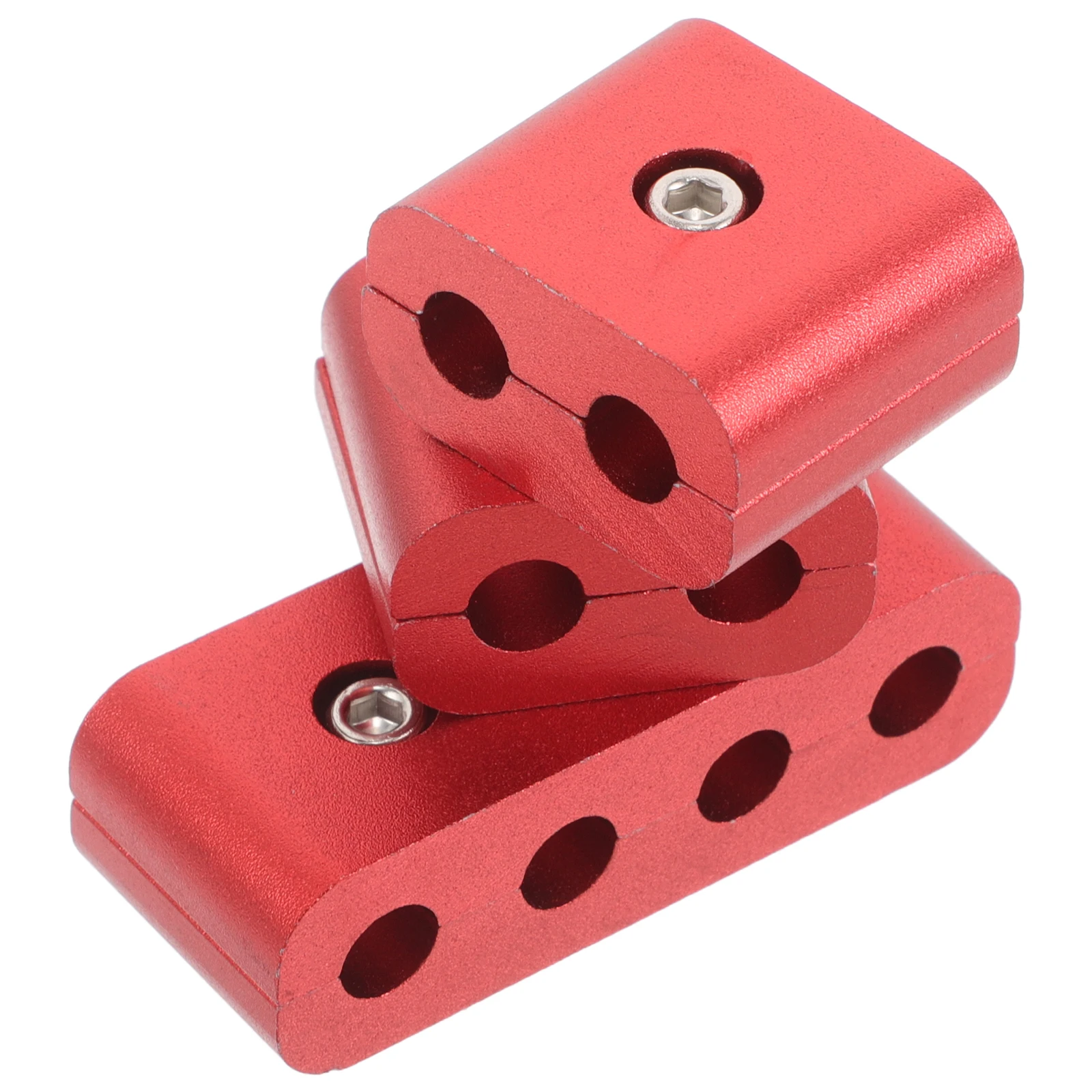 

3 Pcs Automotive Cable Clip The Wire Car Divider Accessories Interior Aluminum Alloy Manager