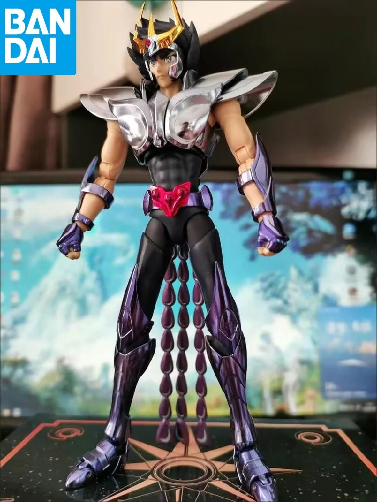 

Оригинальная фигурка Bandai Saint Seiya, фигурка из ткани, Миф Ex, бронзовый Феникс, аниме модель Reborn, статуя, игрушки, подарок, фотография