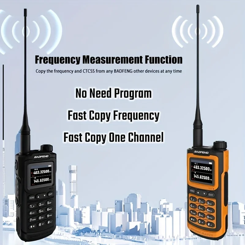 Baofeng UV-20H Type-C Charge Rapide Haute Puissance Walperforé prudent kieLongue Portée Portable Ham Radios AmPuebleTwo Way Radio UHF VHF