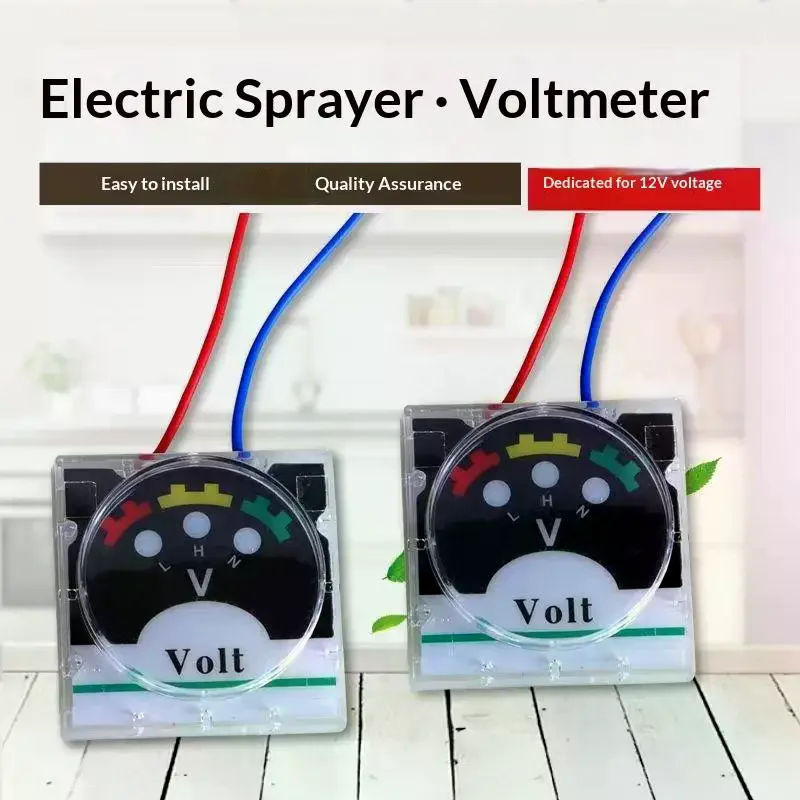 Electric Sprayer Ammeter Charging Test Component With Adjustment Switch For System Diagnostics And Power Monitoring
