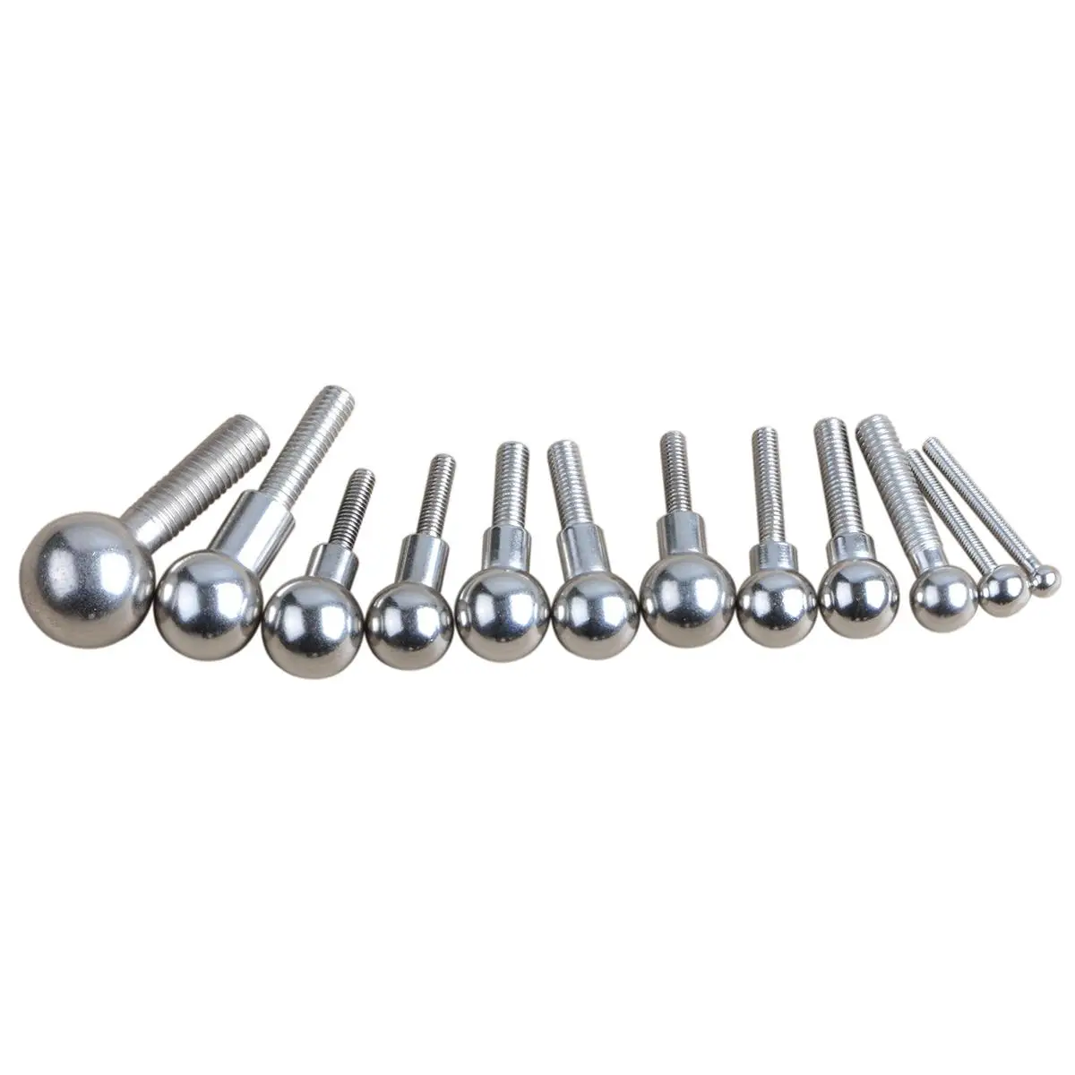 

Spherical Ball Screw 20mm Carbon Steel Threaded Parts CNC 3D Printer Accessories Nickel Plating Rust Prevention Machine