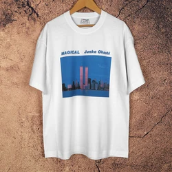 Junko Ohashi T Shirt Magical Japanese City Pop Toshiki Kadomatsu Men's Top Graphic Clothing Short Sleeve Cotton Shirt For Man