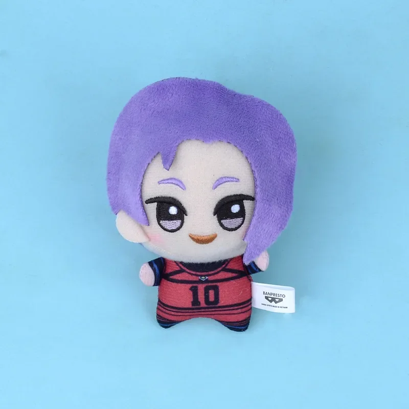12cm ブルーロック ぬいぐるみ アニメ ドール おもちゃ バッグペンダント イサギ・ヨイチ ナギ・セイシロウ ミカゲ・レオ イトシ・リン バックパックキーホルダー