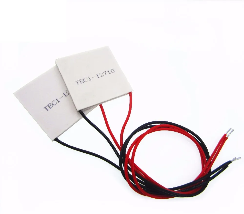 5 قطعة TEC1-12710 DC12V 10A بلتيير مبرد حراري كهربائي 40*40*3.4 مللي متر أفضل جودة