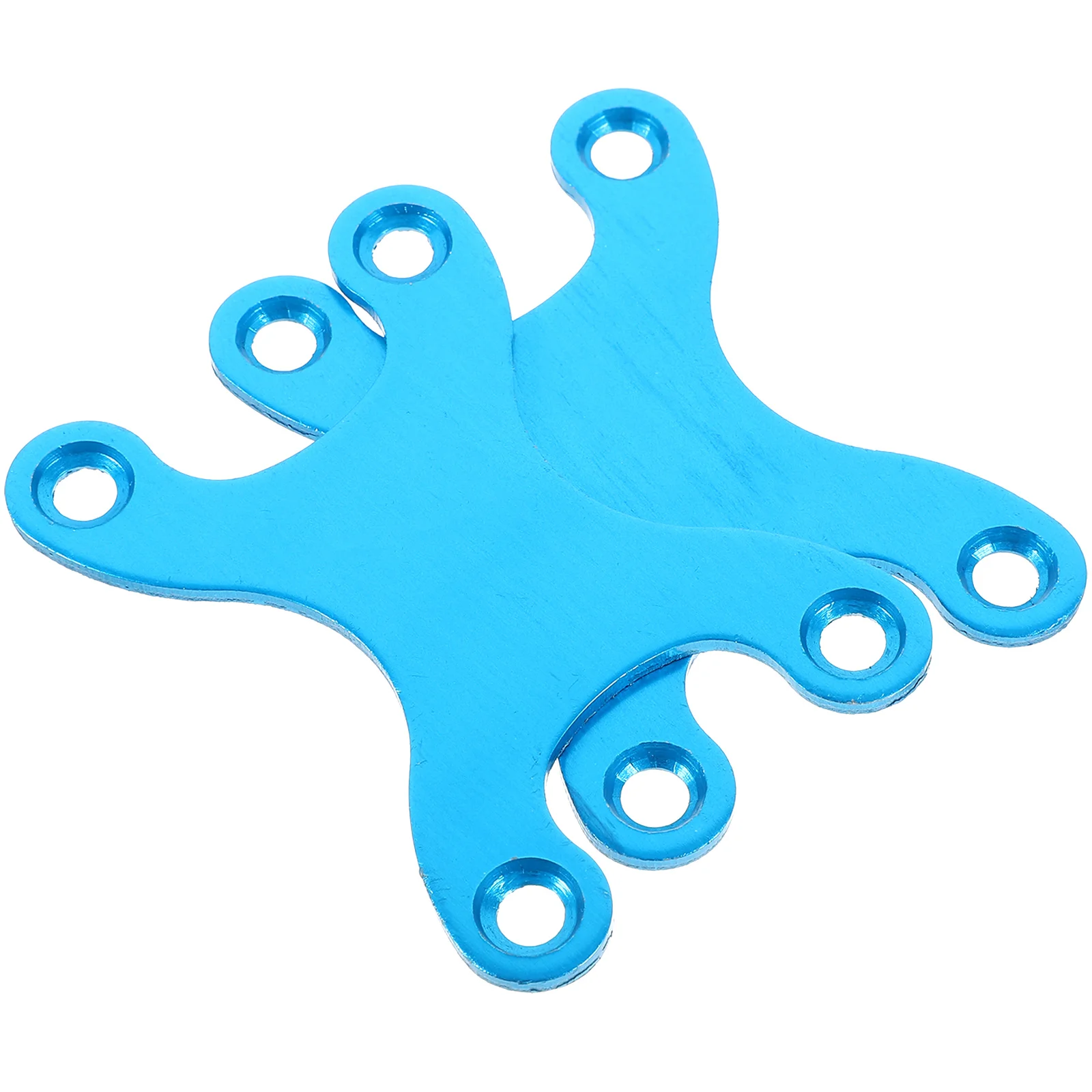 2 Pcs Skateboard Riser Pads Bridge Anti-sink Support Aluminum Household Accessory