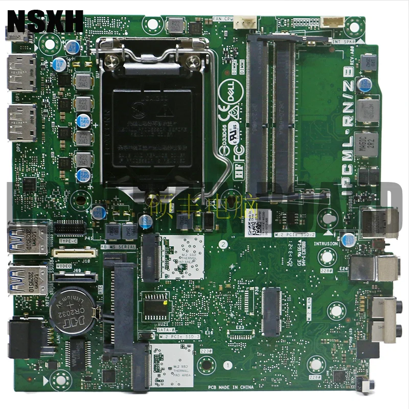 Optiplex 7080 MFF Micro Desktop Motherboard IPCML-RN ZB CN-07WJF3 07WJF3 LGA 1200 DDR4 Q470