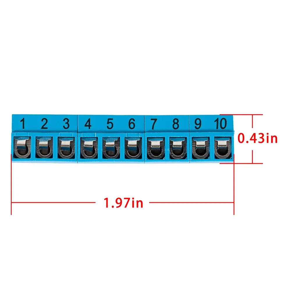 6610 Vervanging Voor Jandy Zodiac Terminal Bar 10 Pins Connector Voor Rs Aqualink Power Center Pcb 9238-47 Voor Laagspanningsvermogen