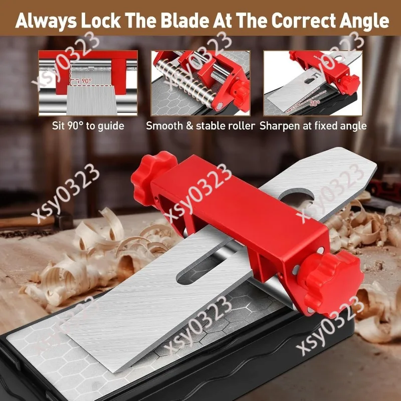 Chisel Sharpening Jig Woodworking Grinding Guide Rail for Chisel Planer Blade Polishing Tool