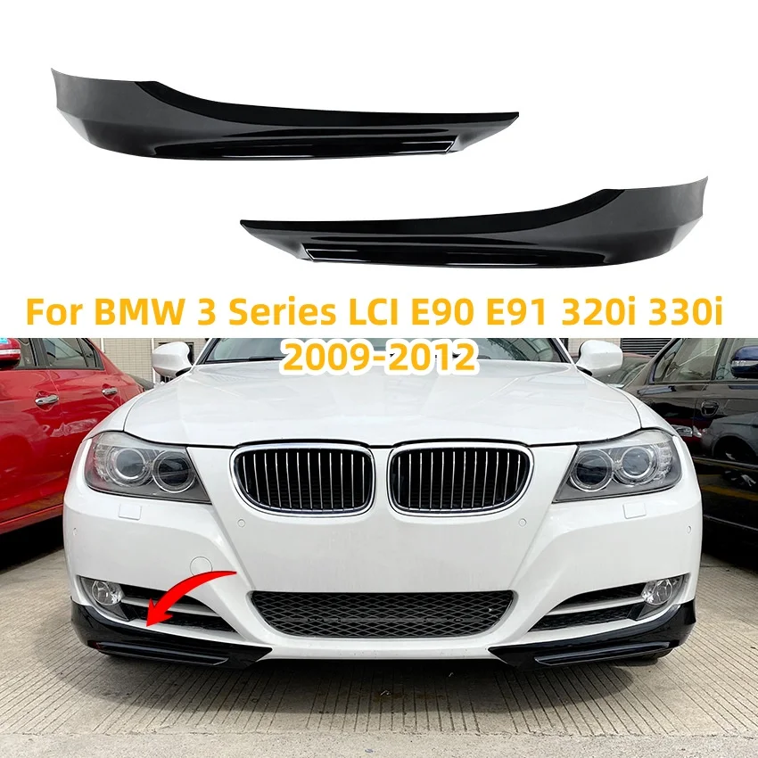 

Only For Standard Model Front Bumper Side Air Vent Splitter Trim For BMW 3 Series LCI E90 E91 320i 330i 2009 2010 2011 2012