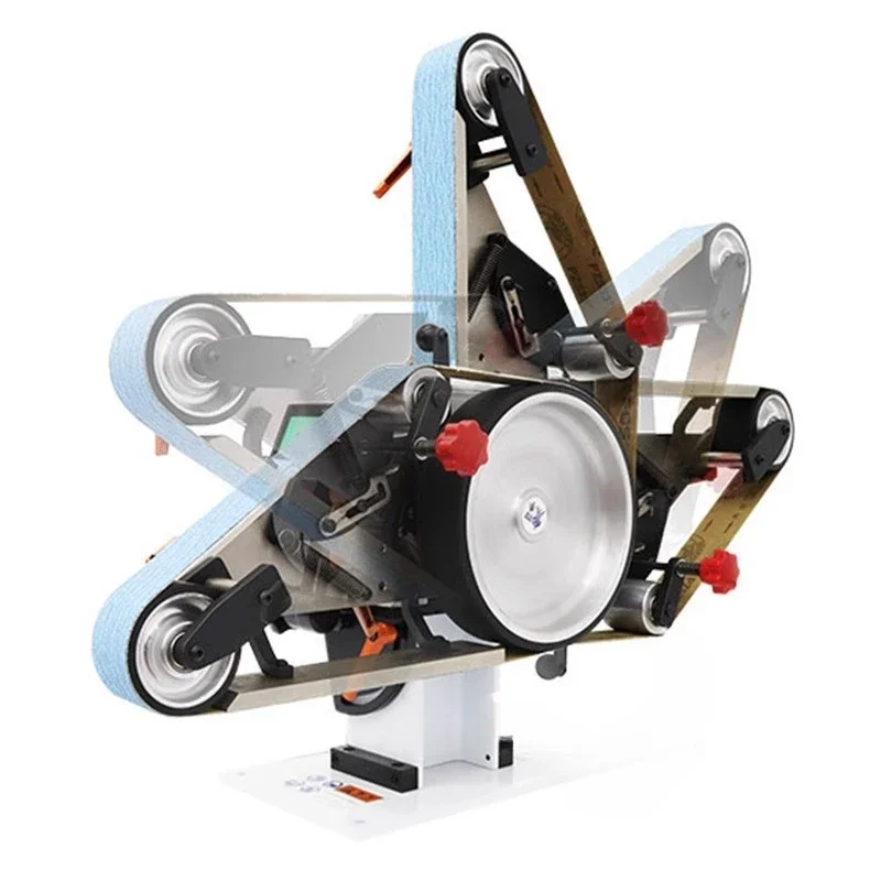 

Small belt machine knife friend grinding and polishing machine vertical and lying dual-purpose industrial grade knife sharpening