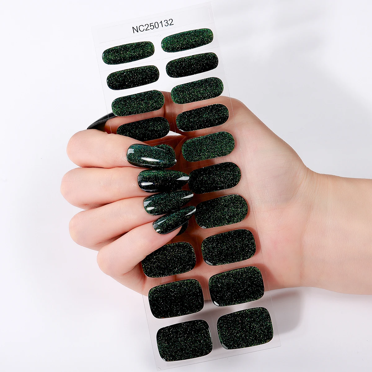 20Tips Glitter Cat Eye Semi-Cu - Nail Art Burgundy recension och pris