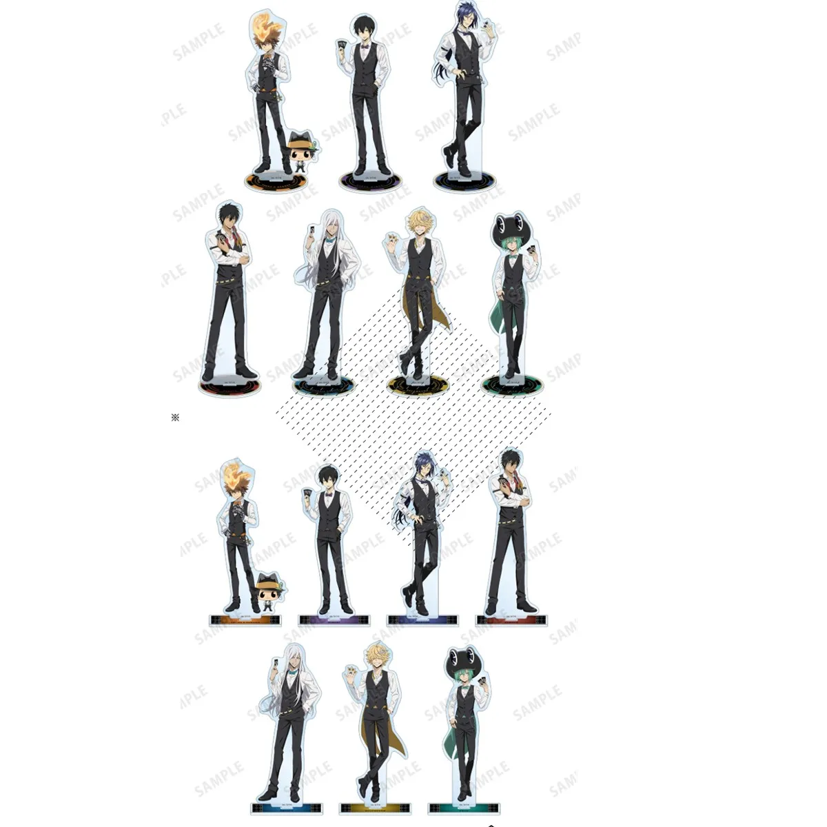 

Игра Gokudera Hayato Hibari Kyouya, акриловая кукла-подставка, аниме Sasagawa Ryouhei Sawada Tsunayoshi, фигурка, модель, игрушка для косплея, подарок