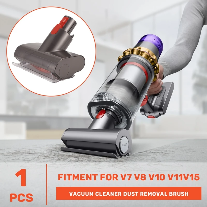 Abkb ferramenta motorizada cabeça da escova para dyson v7 v8 v10 v11 v15 vara aspirador de pó remoção ácaro cabeça sucção peças