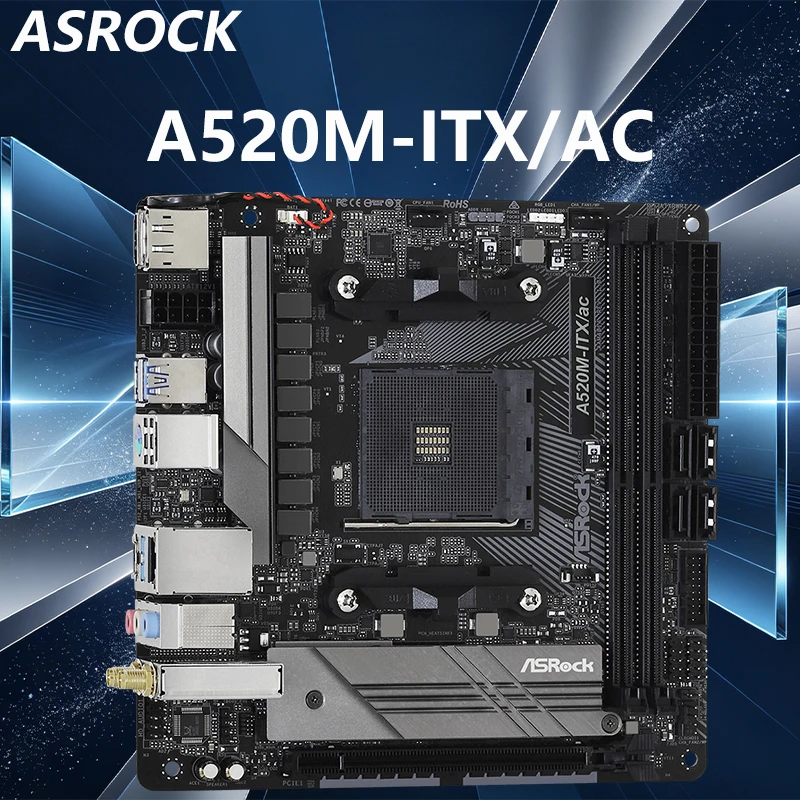 ASRock A520 WiFi Mini ITX (AM4 DDR4)
