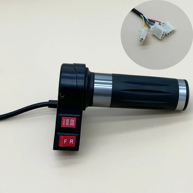 Universal Electric Vehicle Scooter Electric Bike Adjustable Throttle Handlebar Speed Control Handle Electric Bicycle Accessories