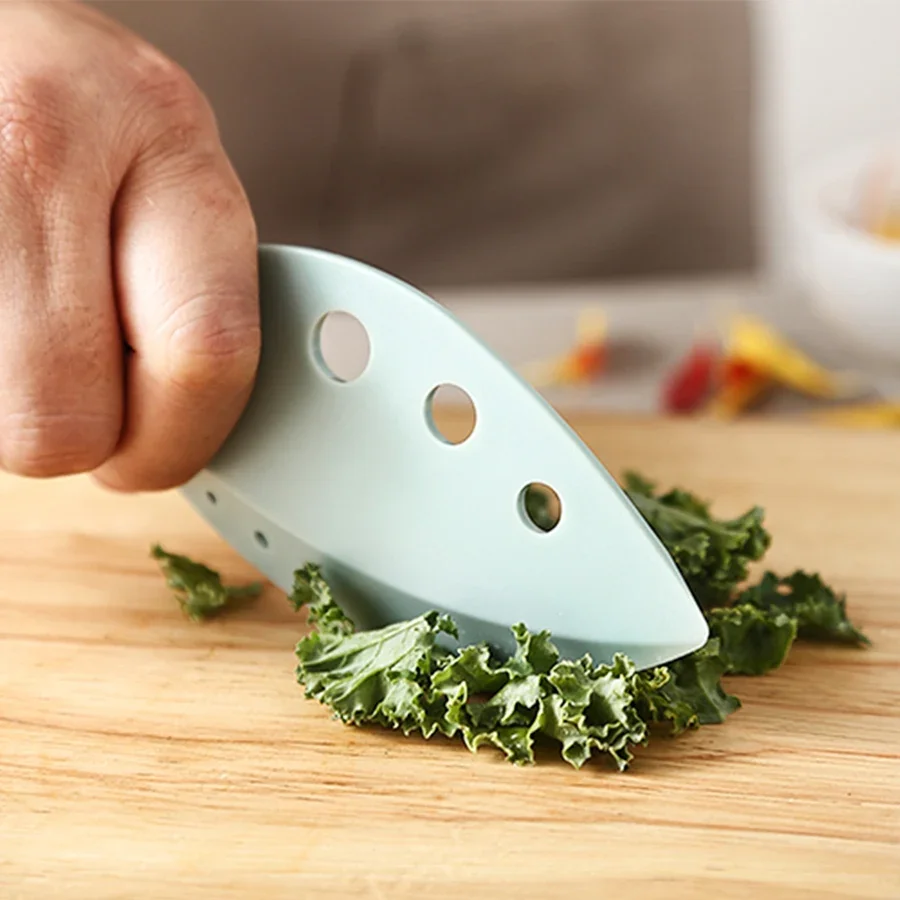 1PC Random color vegetable stem and leaf separator Vegetable cutter 8 well vanilla leaves rosemary stripper kitchen tools