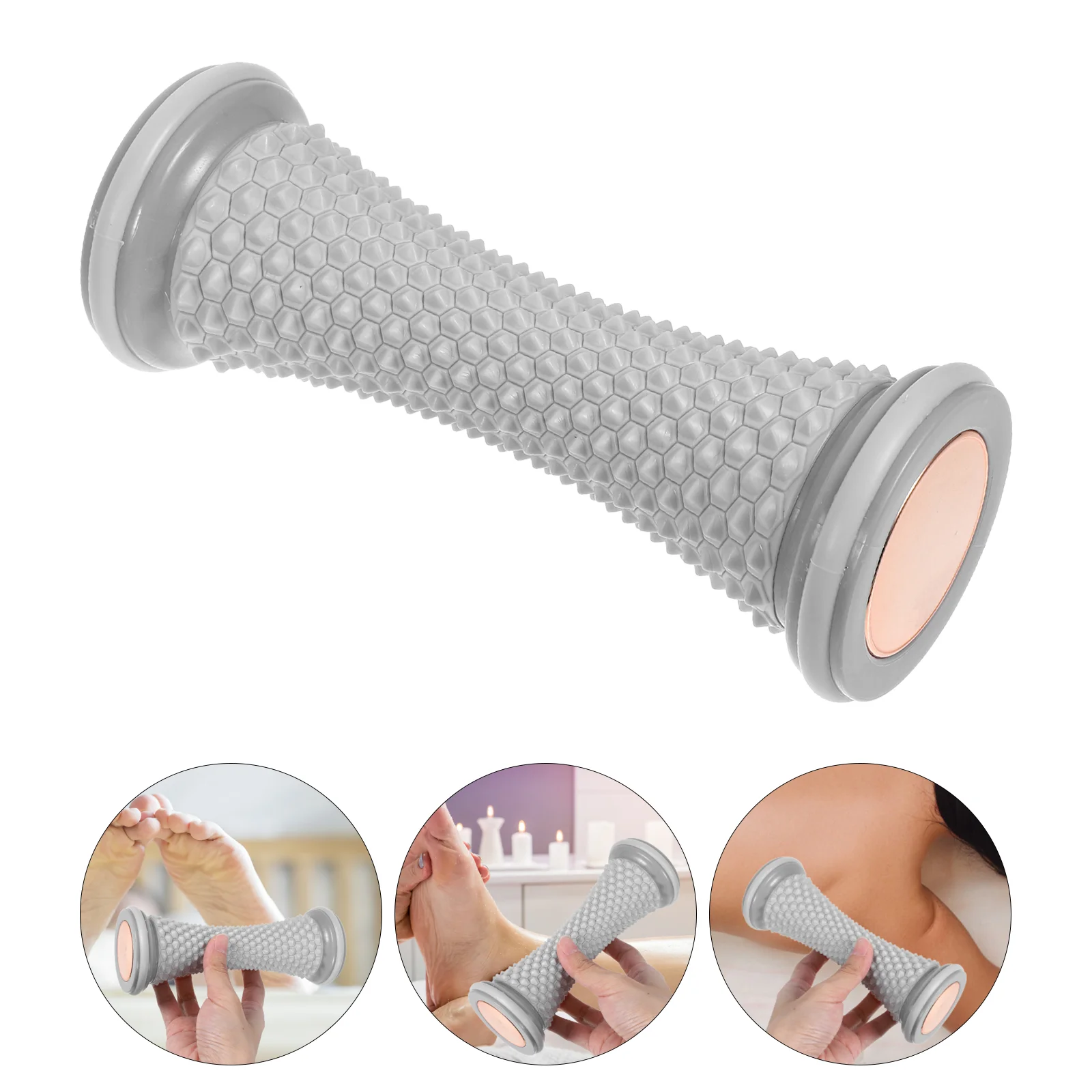 Voetmassage Fascia Tool Plantaire Roller Planter Scrollwiel Reflexologie Grijs tbv