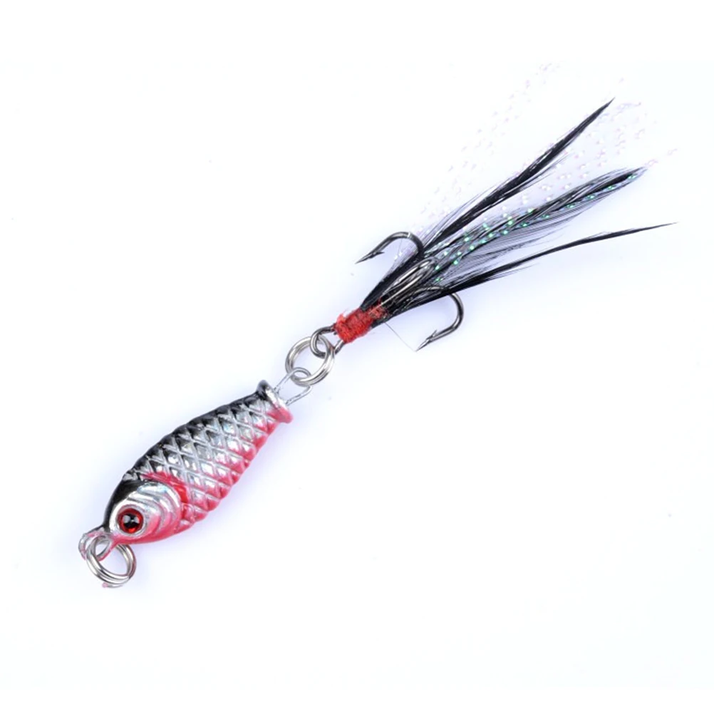 

4 Pcs Lifelike Plastic Fishing Lures Bass Crankbait Kit Saltwater freshwater Fishing Topwater Fishing Tackle Hooks