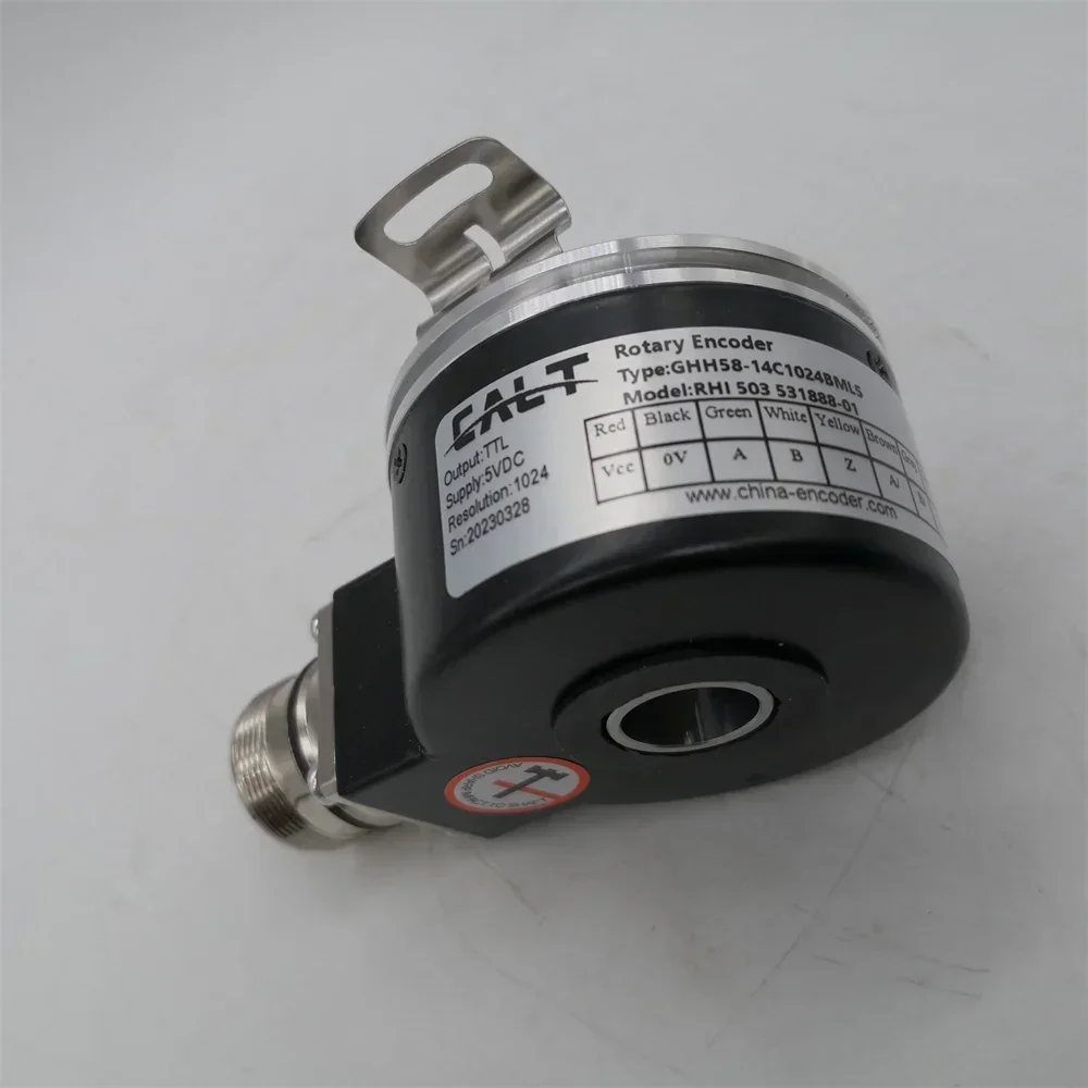 2026 NIEUWE GHH58-14C1024BML5 Vervangen RHI 503 531888-01 1024PPR TTL Roterende Encoder