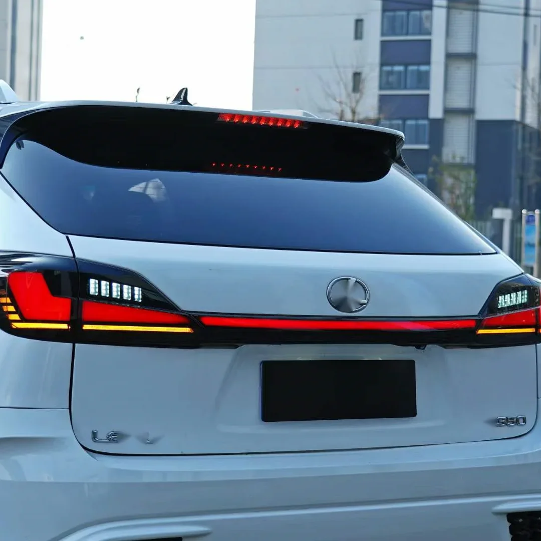 

LED Car Tail Lights Assembly 2009-2015 for RX270 RX300 RX450h DRL Start up Animation Rear Back Lamps for Lexus RX
