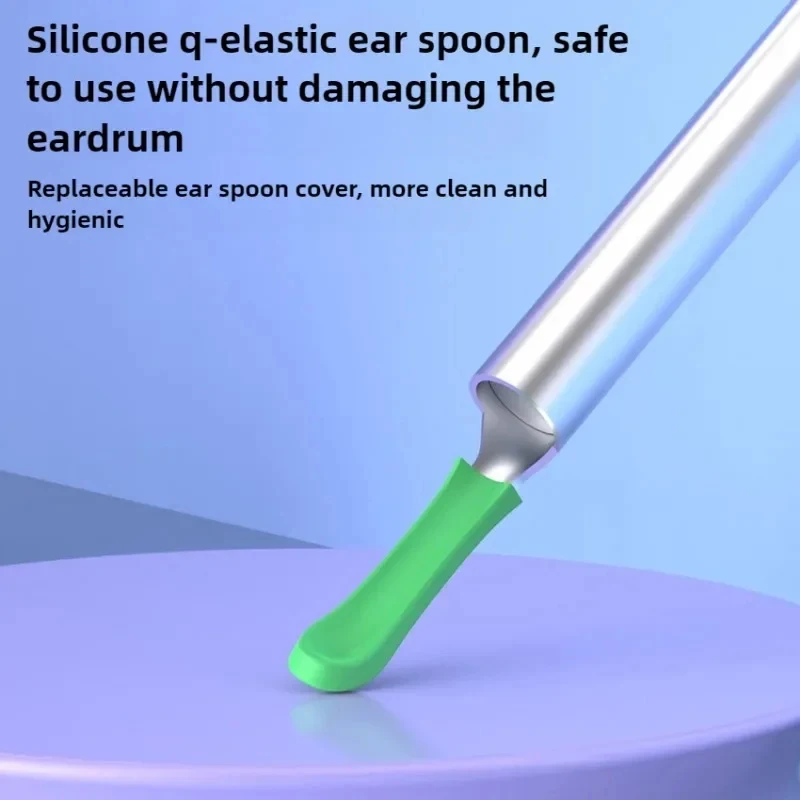 Беспроводной Wi-Fi ушной выбор, отоскоп, камера, бороскоп, светящаяся ушная воск, чистка зубов, осмотр полости рта, здравоохранение, очиститель ушей 2025