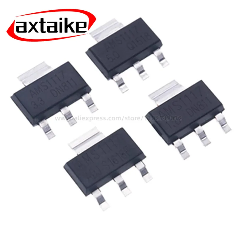 

10PCS AMS1117-5.0 AMS1117 SOT-223 Voltage regulator chip for voltage reduction quality assurance