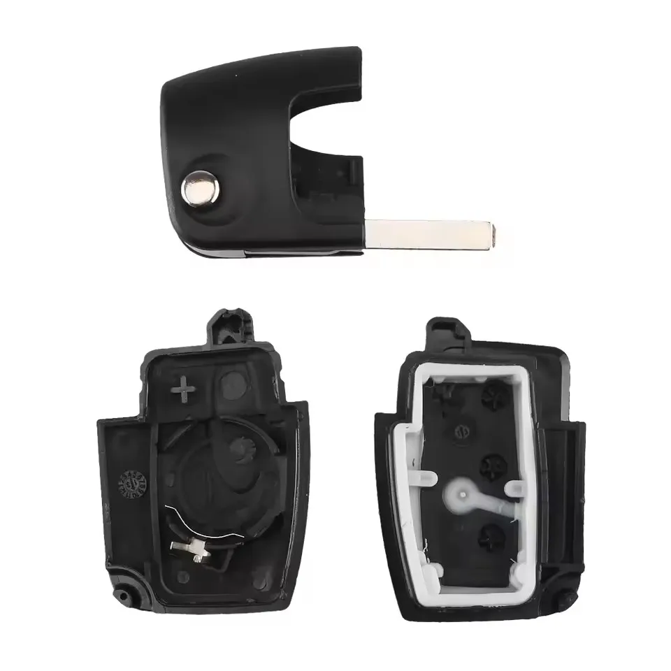 Jingxin 3Button FO21/HU101Blade Flip Folding Remote Control Car Key Shell For Ford Focus  Mondeo Fiesta Galaxy C-MAX Key Case