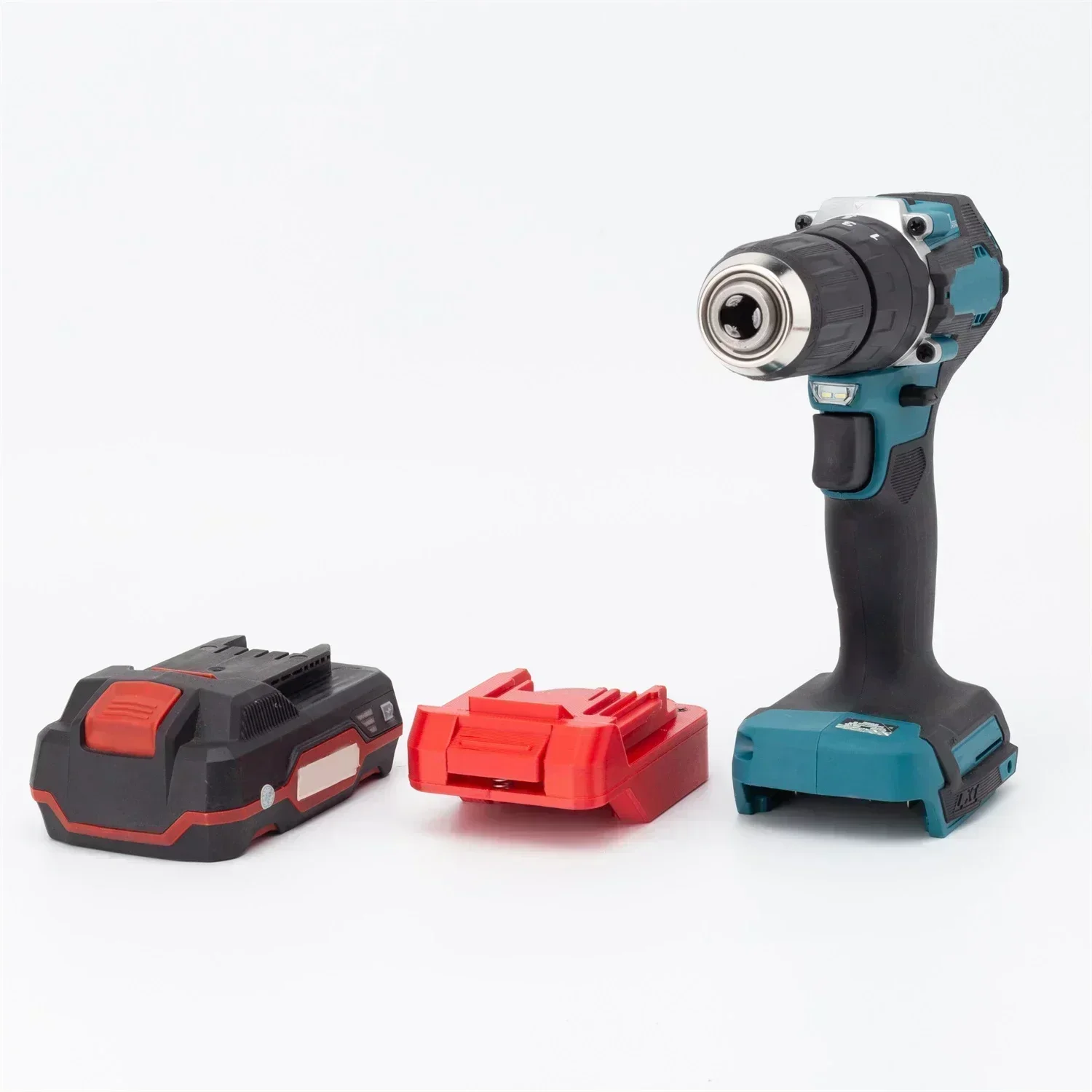 para Ferramentas Makita 18v Compatível com Adaptador Conversor de Bateria de Lítio Parkside Lidl X20v Não Inclui Ferramentas e Bateria