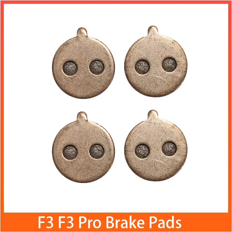 Original Bremsbeläge für Ninebot F3 F3 Pro Elektrische Roller Teile Vorne Hinten Rad Scheibenbremse Halb Vollmetall Pads Ersatz