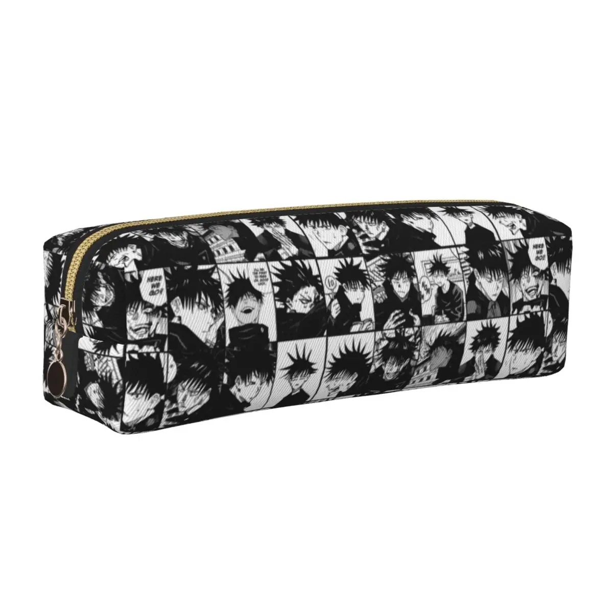 Nuevo Estuche de lápices Fushiguro Megumi Manga Jujutsu Kaisen, caja de lápices, portalápices para estudiantes, bolsas de lápices, suministros escolares, papelería