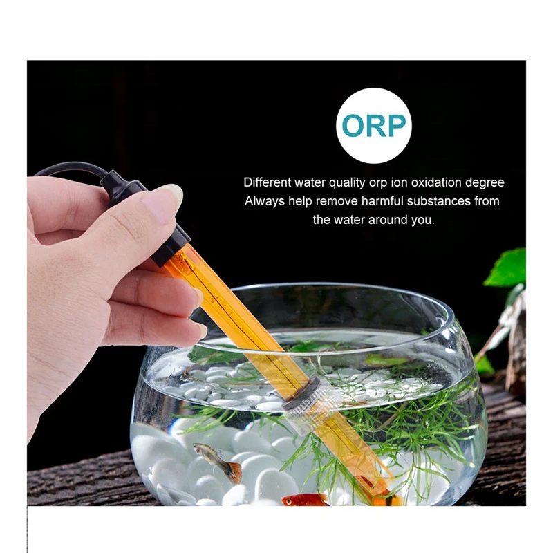 ORP Electrode Probe Test Aquarium Hydroponic Laboratory Electrode Measuring The Redox Potential BNC Q9 Connector Durable