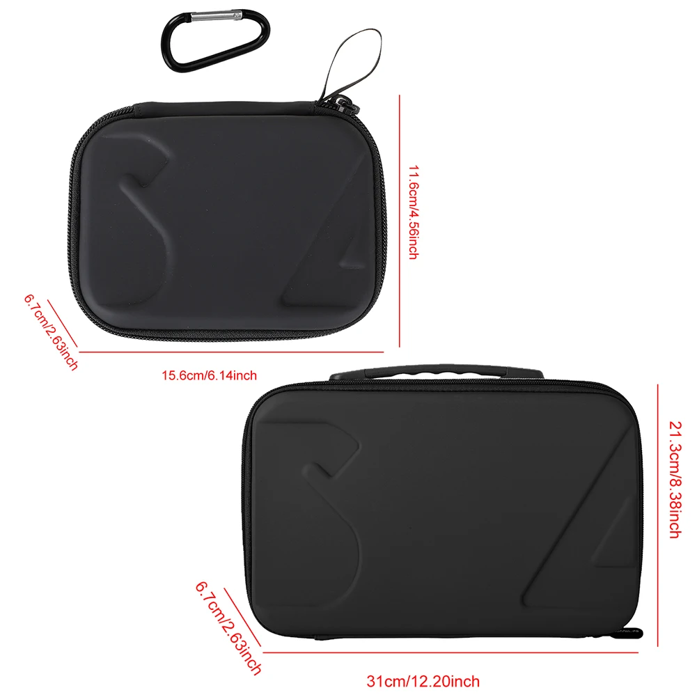حقيبة حمل لـ DJI OSMO Action 5 Pro/4/3 حقيبة تخزين محمولة حقيبة حمل للسفر