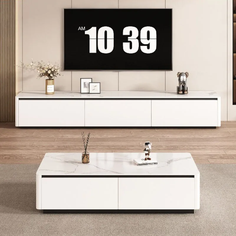 Unique European Tv Stands Lounge Creative Chinese Save Space Fashion Salon Safe Tv Table Storage Muebles Lounge Suite Furniture