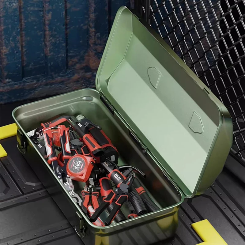 Рисунок 5 - DELIXI утолщенный железный ящик для инструментов