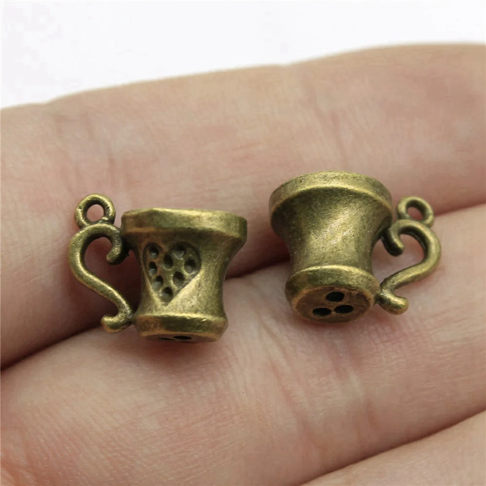 Teapot Kettle Charms Nail Charms Cute Jewelry For Men