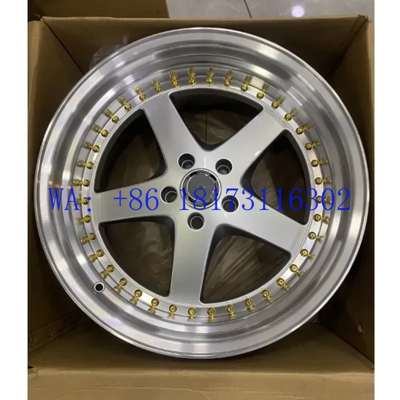 Hot Chrome 19-inch aluminum alloy low lying pneumatic large throwing edge modified wheel hub is suitable for crown Civic view 2