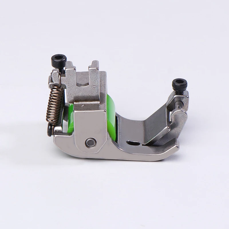 Q7 3-13MM Adjustable Edge Guide Roller Presser Foot Anti Wrinkle Knob Hemming Foot For Industrial Single Needle Sewing Machine